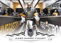 2018-19 Upper Deck Base Set Marc-Andre Fleury #184 card