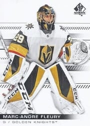 2019-20 SP Authentic Base Set Marc-Andre Fleury #16 card