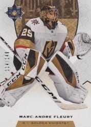 2019-20 Upper Deck Ultimate Collection Base Set Marc-Andre Fleury #5 card