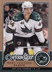 2008-09 O-Pee-Chee Base Set Marc-Edouard Vlasic #74 card