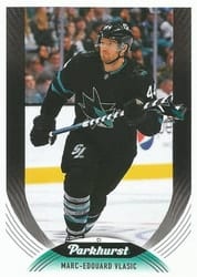 2020-21 Parkhurst Base Set Marc-Edouard Vlasic #173 card