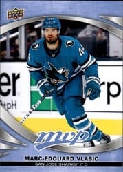 2023-24 Upper Deck MVP Base Set Marc-Edouard Vlasic #130 card