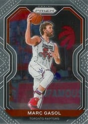 2020-21 Panini Prizm Base Set Marc Gasol #206 card
