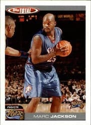 2004-05 Topps Total Base Set Marc Jackson #45 card