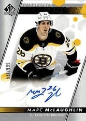 2022-23 SP Authentic Base Set Marc McLaughlin #130 card