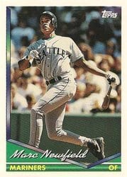 1994 Topps Base Set Marc Newfield #262 card