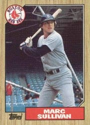 1987 Topps Base Set Marc Sullivan #66 card