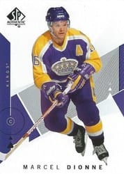 2018-19 SP Authentic Base Set Marcel Dionne #98 card