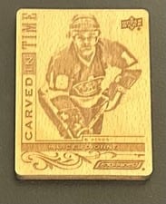 2024-25 Upper Deck Engrained Icons Carved in Time Marcel Dionne #CT-MD card