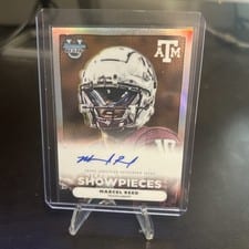 2025 Bowman University Best Bowman Showpieces Autographs Refractor Marcel Reed #BSA-MR card
