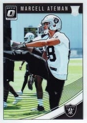 2018 Donruss Optic Base Set Marcell Ateman #145 card
