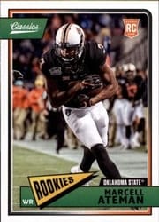 2018 Panini Classics Base Set Marcell Ateman #258 card