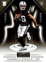 2018 Panini Playbook Base Set Marcell Ateman #150 card