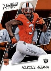 2018 Panini Prestige Base Set Marcell Ateman #249 card
