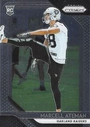 2018 Panini Prizm Base Set Marcell Ateman #288 card