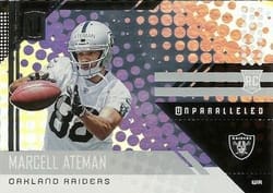 2018 Panini Unparalleled Base Set Marcell Ateman #258 card