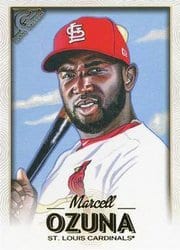2018 Topps Gallery Base Set Marcell Ozuna #30 card