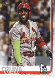 2019 Topps Base Set Marcell Ozuna #503 card
