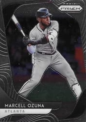 2020 Panini Prizm Base Set Marcell Ozuna #51 card