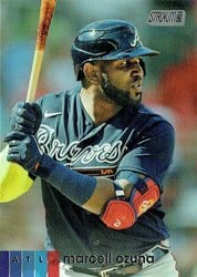 2020 Stadium Club Base Set Marcell Ozuna #157 card