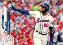 2020 Topps Base Set Marcell Ozuna #537 card