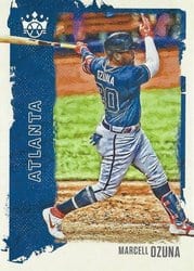2021 Panini Diamond Kings Base Set Marcell Ozuna #71 card