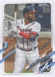 2021 Topps Base Set Marcell Ozuna #312 card
