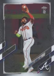 2021 Topps Chrome Ben Baller Edition Base Set Marcell Ozuna #202 card