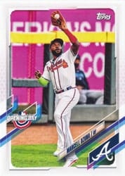 2021 Topps Opening Day Base Set Marcell Ozuna #47 card