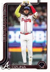 2025 Topps Base Set Marcell Ozuna #160 card