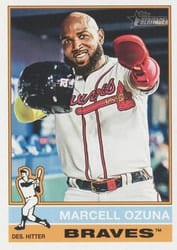 2025 Topps Heritage Base Set Marcell Ozuna #152 card