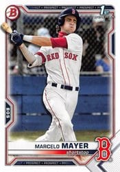 2021 Bowman Draft Base Set Marcelo Mayer #BD-174 card