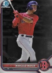 2022 Bowman Chrome Prospects Marcelo Mayer #BCP-237 card