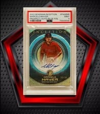 2022 Bowman Inception Prospect Autographs Marcelo Mayer #PA-MMR card