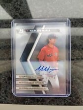 2022 Bowman Platinum Portfolios Autographs Marcelo Mayer #PPF-3 card