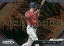 2024 Panini Prizm Fireworks Marcelo Mayer #24 card