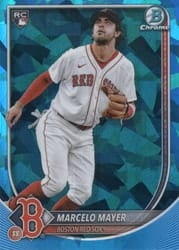 2025 Bowman Chrome Sapphire Edition Base Set Marcelo Mayer #39 card