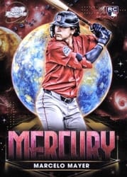 2025 Topps Cosmic Chrome Planetary Pursuit Mercury Marcelo Mayer #PPM-10 card
