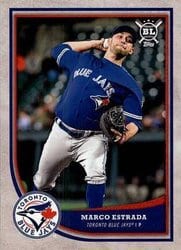 2018 Topps Big League Base Set Marco Estrada #232 card