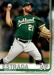 2019 Topps Update Base Set Marco Estrada #US290 card