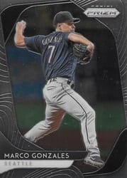 2020 Panini Prizm Base Set Marco Gonzales #45 card