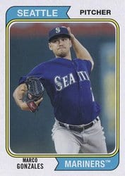 2020 Topps Archives Base Set Marco Gonzales #200 card