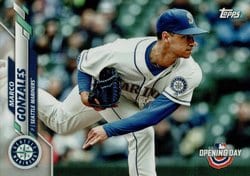 2020 Topps Opening Day Base Set Marco Gonzales #91 card