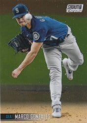 2021 Stadium Club Chrome Base Set Marco Gonzales #126 card