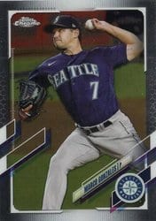 2021 Topps Chrome Base Set Marco Gonzales #152 card