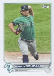 2022 Topps Mini Base Set Marco Gonzales #112 card