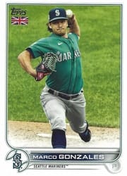 2022 Topps UK Edition Base Set Marco Gonzales #172 card
