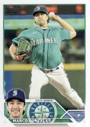 2023 Topps Base Set Marco Gonzales #144 card
