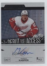 2023-24 Upper Deck Credentials Debut Ticket Access Autograph Marco Kasper #DTAA-MK card