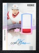 2023-24 Upper Deck Premier Acetate Rookie Autograph Patch Marco Kasper #AR-MK card